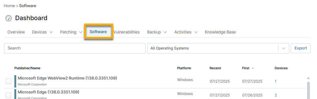 system dashboard_software tab.png